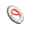 Cross-border bestseller zinc alloy magnetic ring phone stand, silicone protective, safe and portable, universal desktop ring stand Item Picture
